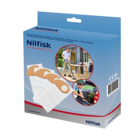 Nilfisk 81943048 Aspiratore a cilindro Sacchetto per la polvere (5715492144419)