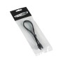 Cablemod CM-CAB-SATA-N30KK-R cavo SATA 0,3 m SATA 7-pin Nero (CM-CAB-SATA-N30KK-R)