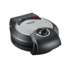 Severin WA 2103 piastra per waffle 4 waffle 1200 W Nero, Argento (WA 2103)