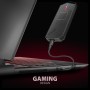 Axagon EEM2-GAM, USB-C 10Gbps - NVMe & SATA SSD GAME M.2 box, bezšroubkový Box esterno SSD Nero