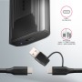 Axagon EEM2-GTS2 contenitore di unità di archiviazione Box esterno SSD Nero M.2
