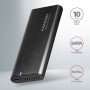 Axagon EEM2-SB2 contenitore di unità di archiviazione Box esterno SSD Nero M.2