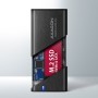 Axagon EEM2-SB2 contenitore di unità di archiviazione Box esterno SSD Nero M.2