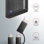 Axagon EEM2-SB2 contenitore di unità di archiviazione Box esterno SSD Nero M.2