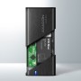 Axagon EEM2-SBC externes Gehäuse für M.2 SSDs USB-C 3.2 Gen 2 - schwarz Box esterno SSD Nero