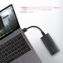 Axagon EEM2-SBC externes Gehäuse für M.2 SSDs USB-C 3.2 Gen 2 - schwarz Box esterno SSD Nero