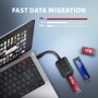 Axagon ADM2-CM contenitore di unità di archiviazione Box esterno SSD Nero M.2 Alimentazione USB