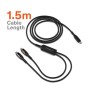 CABLE DUAL 2.0 140W 1.5M (CY5504PCCCC)