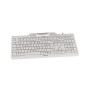 CHERRY KC 1000 SC tastiera Universale USB AZERTY Belga Bianco (JK-A0100BE-0)
