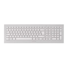 CHERRY DW 8000 tastiera Mouse incluso Ufficio RF Wireless Svizzere Argento, Bianco (JD-0310CH)