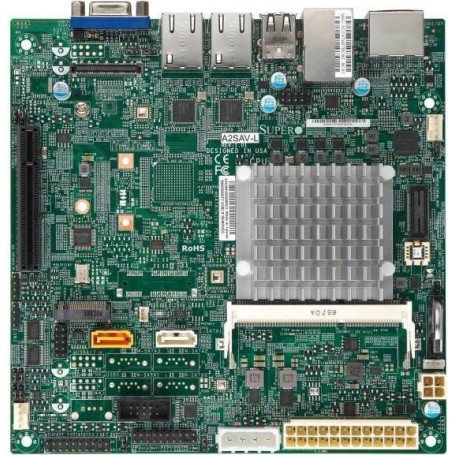 SUPERMICRO Motherboard A2SAV-2C-L (bulk pack) (MBD-A2SAV-2C-L-B)
