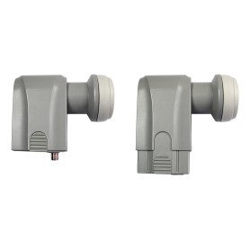 Televes 747312 accessorio per antenne Adattatore Grigio, Bianco