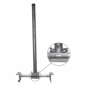 Televes 243302 accessorio per antenne Porta antenna Argento Acciaio