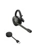 Jabra Engage 55 Auricolare Wireless A clip Ufficio Nero, Titanio (9555-430-111)