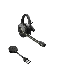 Jabra Engage 55 Auricolare Wireless A clip Ufficio Nero, Titanio (9555-410-111)