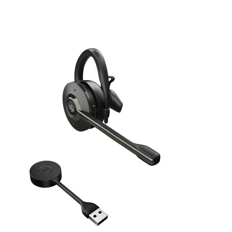 Jabra Engage 55 Auricolare Wireless A clip Ufficio Nero, Titanio (9555-450-111)