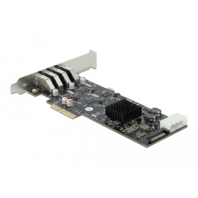 DeLOCK 89008 scheda di interfaccia e adattatore Interno PCIe, SATA, USB 3.2 Gen 1 (3.1 Gen 1) (89008)