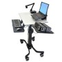 Ergotron TeachWell Mobile Digital Workspace Grafite, Grigio Carrello multimediale (24-220-055)
