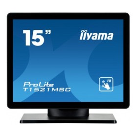 iiyama ProLite T1521MSC-B1 Monitor PC 38,1 cm (15") 1024 x 768 Pixel LED Touch screen Da tavolo Nero