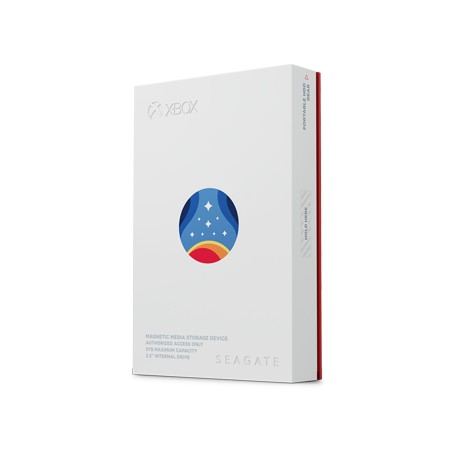 Seagate Game Drive Starfield Special Edition disco rigido esterno 5 TB Micro-USB B 3.2 Gen 1 (3.1 Gen 1) Bianco (STMJ5000400)
