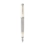 Pelikan Souverän 405 penna stilografica Sistema di riempimento integrato Argento, Bianco 1 pz (815536)