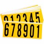 Brady 1550- KIT etichetta autoadesiva Rettangolo Permanente Nero, Giallo 150 pz (097607)