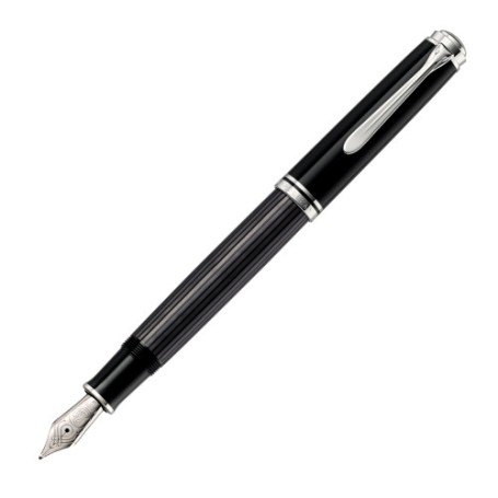 Pelikan Souverän 405 penna stilografica Sistema di riempimento integrato Antracite, Nero 1 pz (803823)