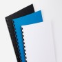 GBC Copertine rilegatura LeatherGrain A5 250 gsm nere (100) (4400017)