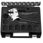 Telegärtner N00000A0017 pinza crimpatrice Nero, Argento