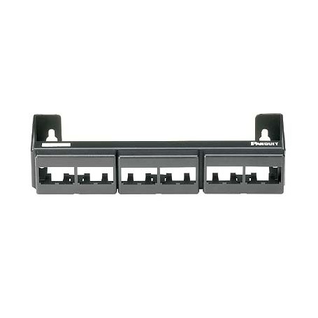 Panduit 12-port modular patch panel. telaio dell'apparecchiatura di rete (CWPP12WBL)