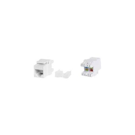 PRESA RJ45U CAT.6A 180 GRADI NER (WPC-KEY-6AU-180/BL)