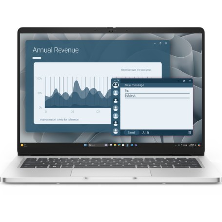 DELL Pro 14 PC14255 Copilot+ PC AMD Ryzen AI 7 350 Computer portatile 35,6 cm (14") Full HD+ 16 GB DDR5-SDRAM 1 TB SSD Wi-Fi 6E  (8JV56)