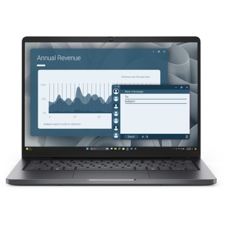DELL Pro 14 PC14255 AMD Ryzen™ 5 PRO 215 Computer portatile 35,6 cm (14") Full HD+ 16 GB DDR5-SDRAM 512 GB SSD Wi-Fi 6E (802.1 (4DWYW)