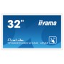 iiyama TF3239MSC-W1AG visualizzatore di messaggi 80 cm (31.5") LED 500 cd/m² Full HD Bianco Touch screen
