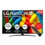 LG NanoCell AI 50NANO81A6A TV Serie NANO81 50'' 4K, α7 Gen8, HDR10, 20W, 3 HDMI con Game Optimizer, Smart TV WebOS 25 (50NANO81A6A.API)