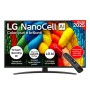 LG NanoCell AI 43NANO81A6A TV Serie NANO81 43'' 4K, α7 Gen8, HDR10, 20W, 3 HDMI con Game Optimizer, Smart TV WebOS 25 (43NANO81A6A.API)