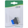 InLine 33444I adattatore per inversione del genere dei cavi internal USB 3.0 port (USB 19-pin) 19-pin USB 3.0 Nero, Blu (33444I)