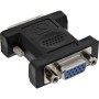 InLine 17780 adattatore per inversione del genere dei cavi VGA (D-sub) HD female 15HD F Nero (17780)