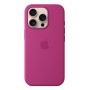 Silikon Case mit MagSafe (fuchsia, iPhone 16 Pro) (MYYN3ZM/A)