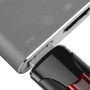 Silverstone SST-EP08C replicatore di porte e docking station per laptop USB 3.2 Gen 1 (3.1 Gen 1) Type-C Antracite