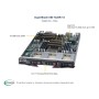Supermicro Processor Blade SBI-7428R-T3 Intel® C612 LGA 2011 (Socket R) Nero (SBI-7428R-T3)