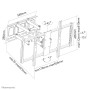 Neomounts Supporto a parete per TV (LFD-W8000)