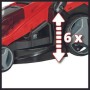 Einhell GE-CM 36/43 Li M Tagliaerba a spinta Batteria Nero, Rosso (3413240)