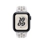 Apple MGA34ZM/A accessorio indossabile intelligente Band Grigio Alluminio, Fluoroelastomero