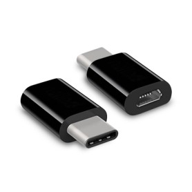 Hamlet XADTC-UM-MF adattatore per inversione del genere dei cavi USB-C Micro USB Nero (XADTC-UM-MF)