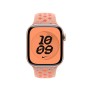 Apple MGAQ4ZM/A accessorio indossabile intelligente Band Rosa Alluminio, Fluoroelastomero