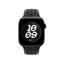 Apple MGAE4ZM/A accessorio indossabile intelligente Band Nero Alluminio, Fluoroelastomero