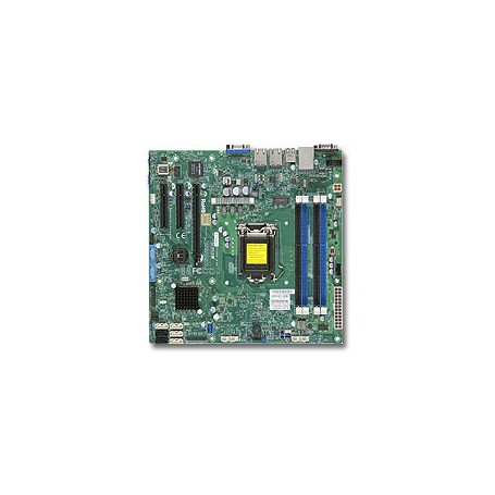 Supermicro X10SLM-F Intel® C224 LGA 1150 (Presa H3) micro ATX (MBD-X10SLM-F-O)