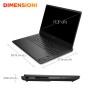 HP OMEN Gaming Laptop 17-db1000nlx Copilot+ PC AMD Ryzen AI 9 365 Computer portatile 43,9 cm (17.3") Quad HD 32 GB DDR5-SDRAM NV (D8ZV9EA#ABZ)