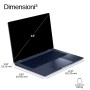 HP EliteBook X G2i 14 inch Notebook Next Gen AI PC Wolf Pro Security Edition Copilot+ PC Intel Core Ultra X7 358H Computer porta (D87ZWAT#ABZ)